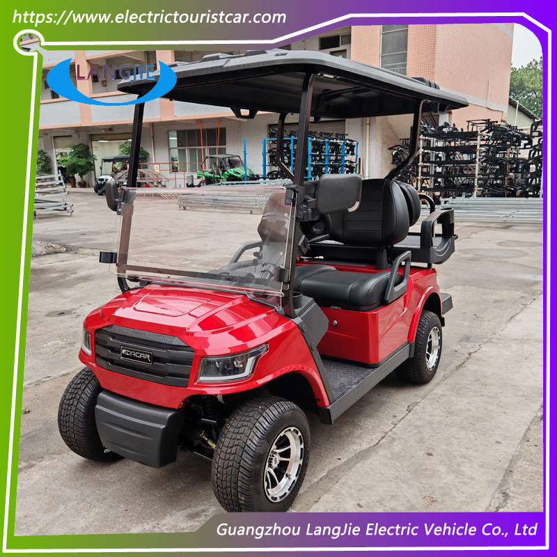 4 Seater Electric Car AC Motor Low Speed Electric Vehicles For Resort Car