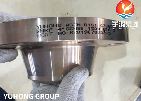 ASTM B564 CuNi 90/10 C70600 2.0872 Forged Steel Flanges Welding Neck Or Slip On