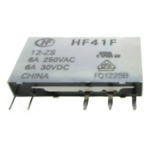 6A 5 PIN Electromagnetic Power Relay Hongfa HF41F-12-ZS