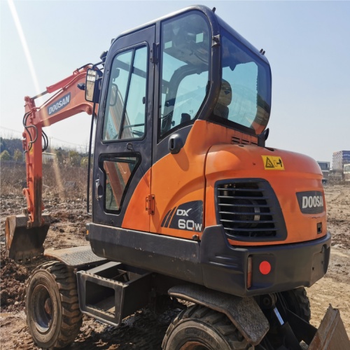2020 Doosan DX60W Wheel Excavator With Original Hydraulic Pump