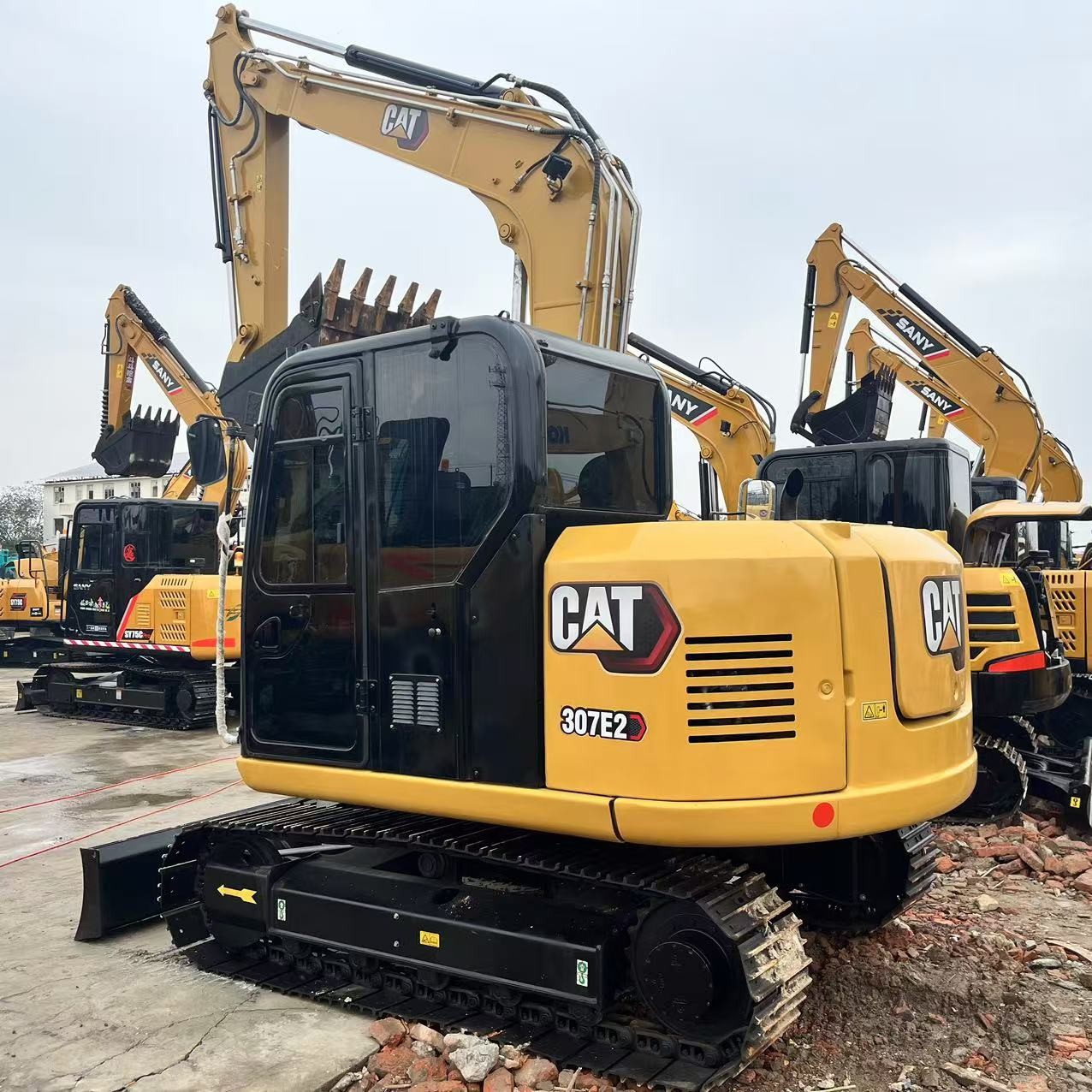 New Type Low Hours 7ton Used cat Excavator Caterpillar For Sale Hydraulic Crawler Excavator CAT307E2