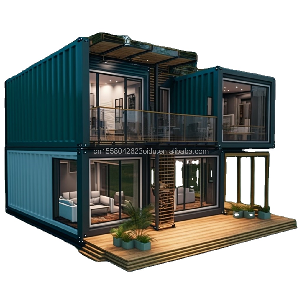 Specialized Expandable Container Houses Deluxe Prefabricated Villa House for Family or Holiday Hotel Other Design Style