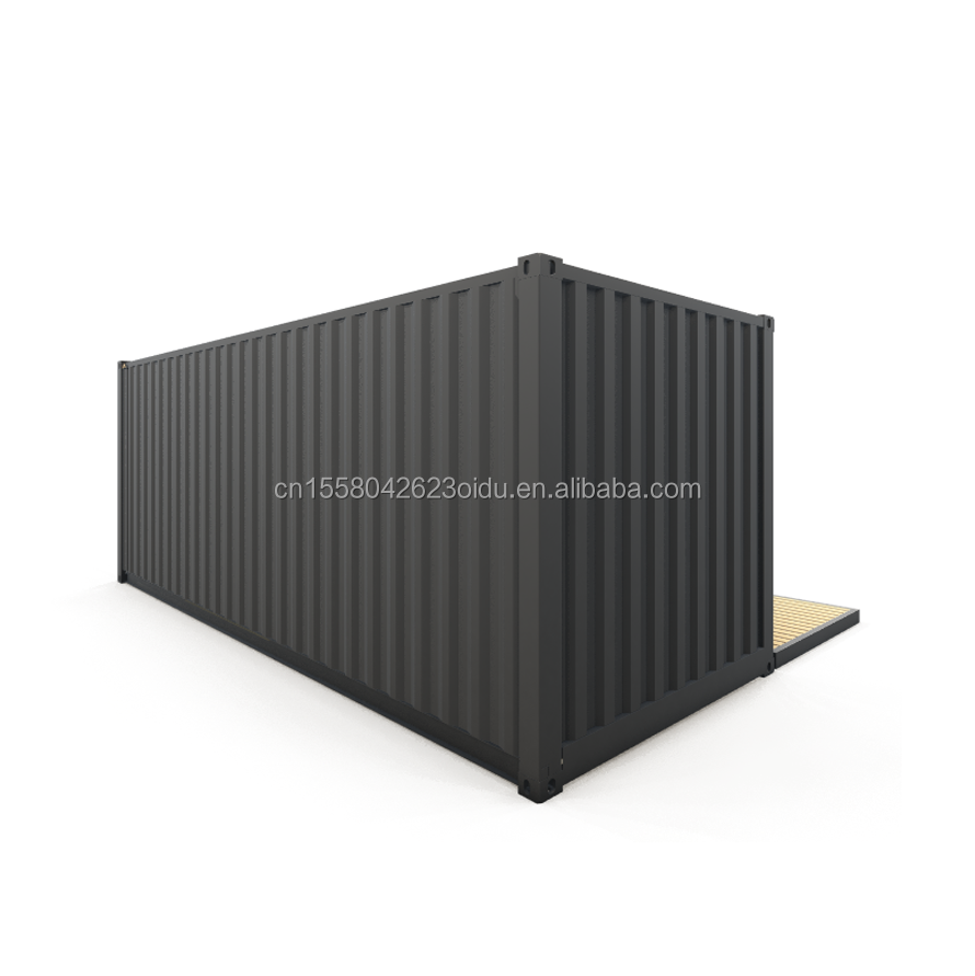Log 20ft Eco-Friendly Flat Pack Container House Prefabricated Sustainable Construction Steel Structure Resilient Rain Wind Snow Shop