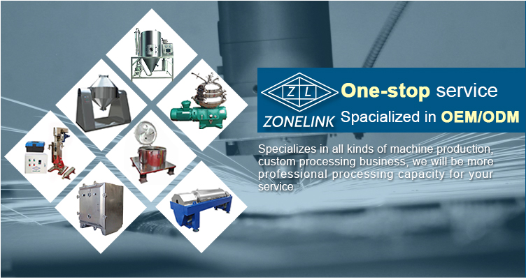 Continuous Flow Centrifugal Separator Machine Disc Separator Basket Centrifuge
