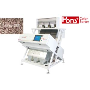 3 Chutes Peanut CCD Camera Colour Sorter Machine Multiple Function