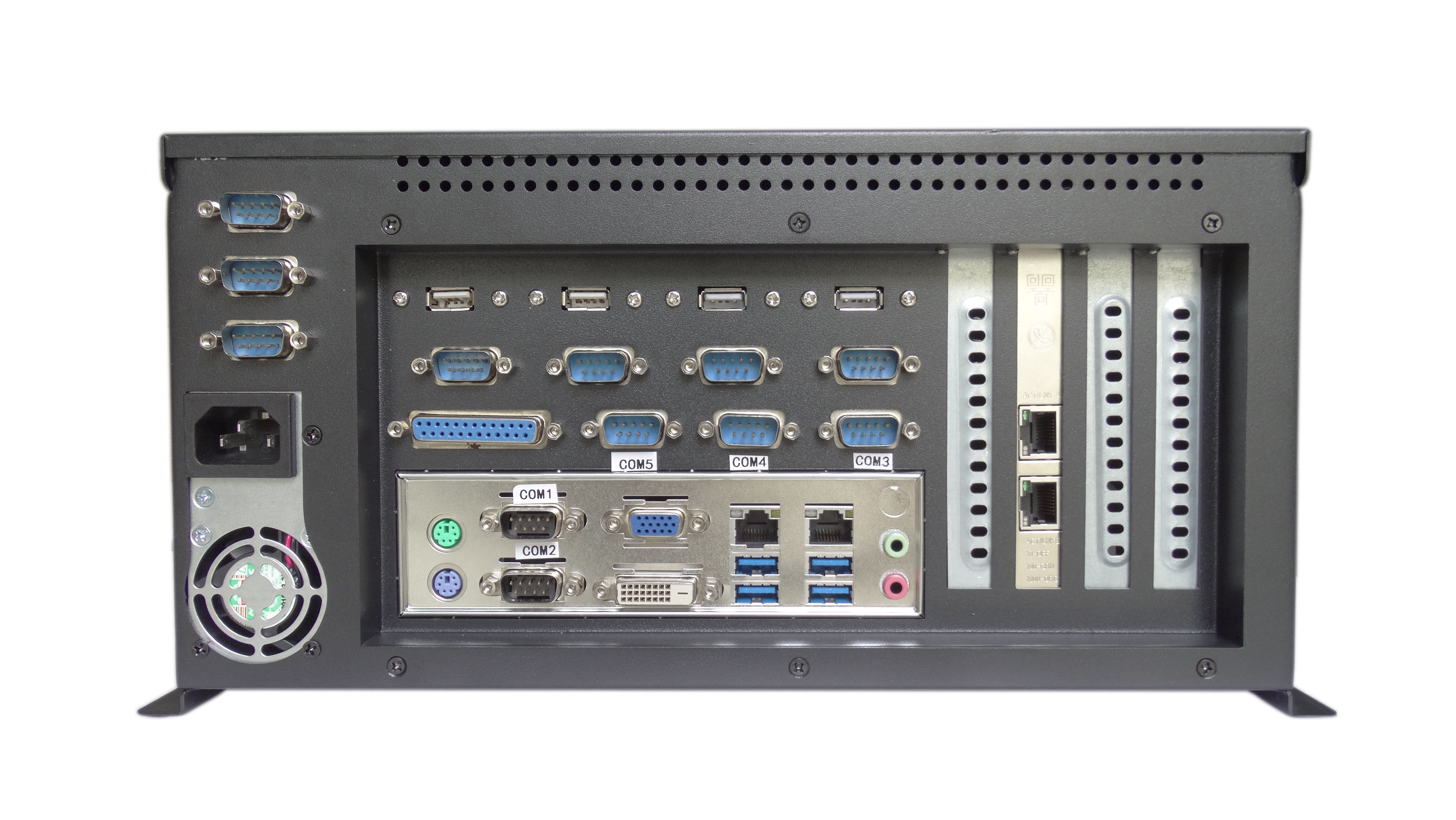 4 Slots Expansion Embedded Industrial PC computer support generations i3 i5 i7 CPU