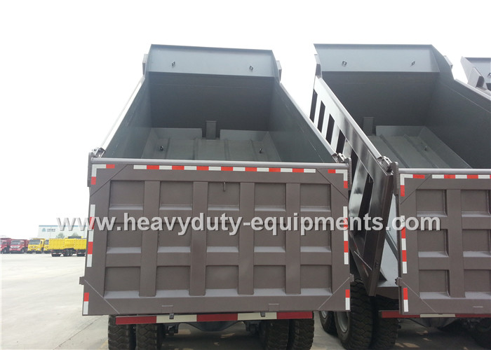 6x4 driving sinotruk howo 371hp 70 tons mining dump truck for mining work