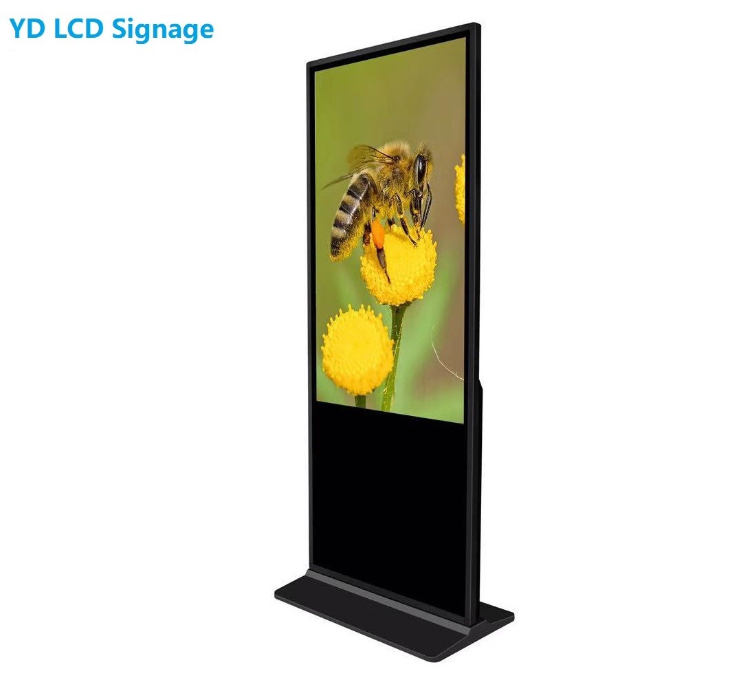  TFT 55&quot; 65&quot; 1920*1080 Lcd Digital Signage Totem 500CD/Sqm Manufactures