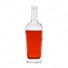 Buy cheap Customized Glass Bottle 70cl 75cl Square Whiskey Spirit Glass Bottle with Custom from wholesalers