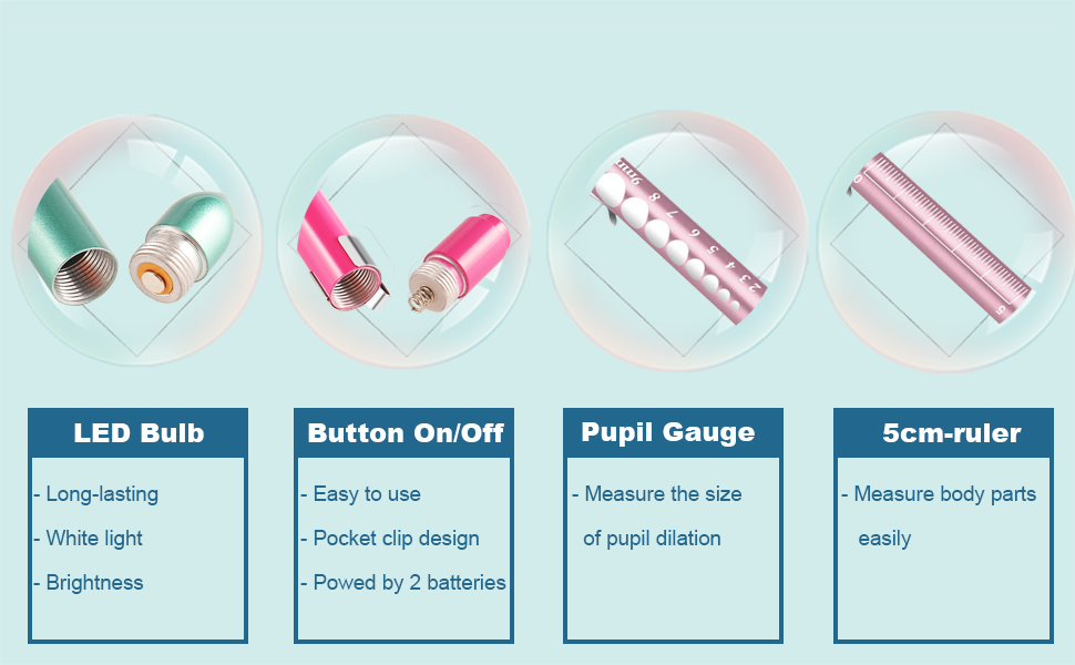 Medical Pen lights for Nurses Medical scissors Trauma shears Bandage scissors EMT shears  medic kit