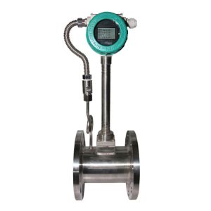 Flange Type Vortex Flow Meter RS485 Modbus 3.6V Lithium Battery