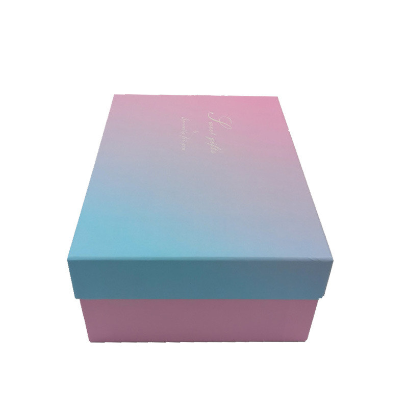 Customized Luxury Print Eco Friendly Rigid Cardboard Shoe Storage Box with Lid Supply