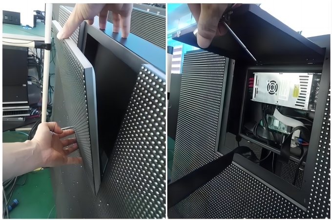 Outdoor LED Video Wall Panels , P6 SMD LED Pixel Display Fixed LED Screen 6