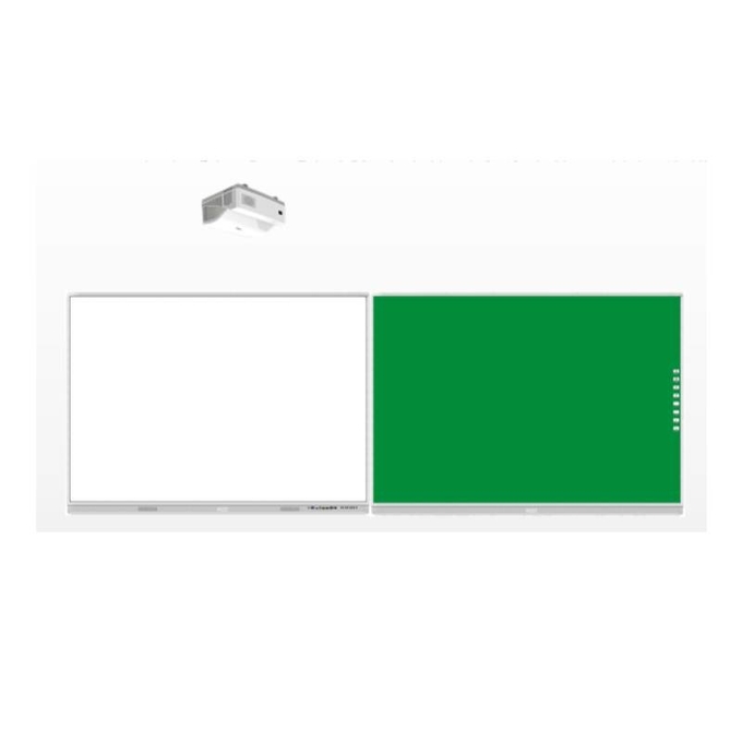 Intelligent Blackboard Recordable 75 86 98 Inch Whiteboard Greenboard OPS 40 Touch Points HDMI USB Port For University 4