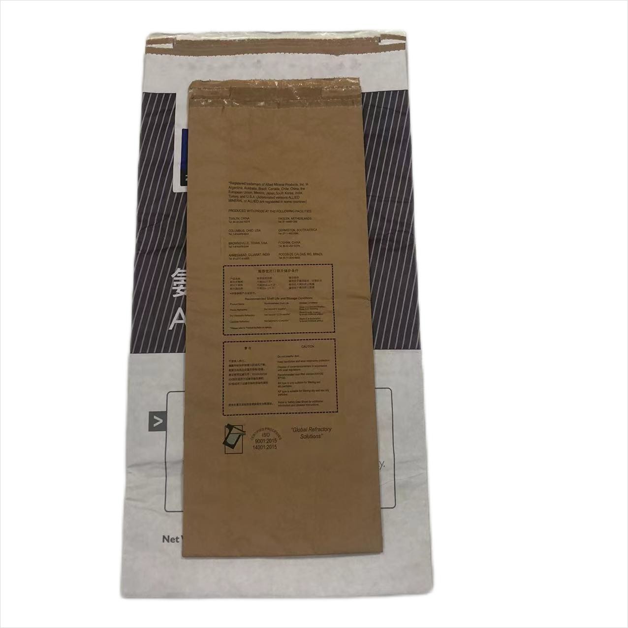 Industrial Kraft Paper Sacks in White Or Brown for Packaging powders and granules
