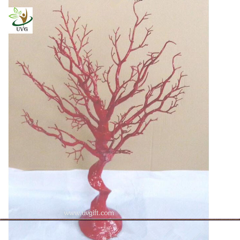 UVG DTR21 Wedding decoration table centerpiece artificial plastic tree with dry branches without leaves