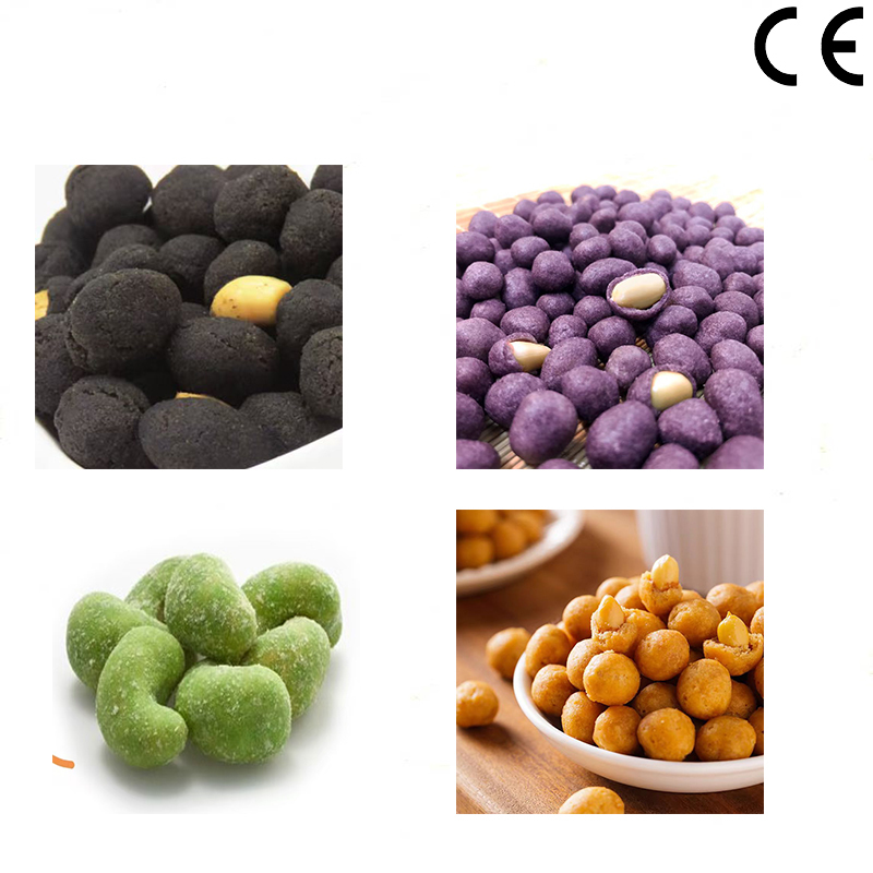Commercial Coated Peanut Frying Production Line Coated Peanut Frying Processing Equipment