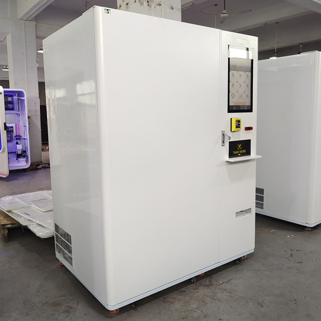 Refrigerated Frozen Meat Vending Machine -18 C Degree With Touch Screen