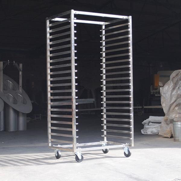 Maximum Storage Capacity Stainless Steel Trolley With 16 Tiers Customizable L