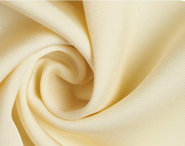 270GSM Soft Satin Fabric 100 Polyester Silk Yellow Satin Fabric Smooth