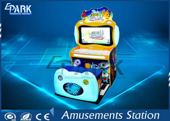Amusement Park Coin Operated Arcade Machines Piano Simulator