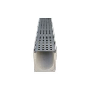China ODM Polymer Concrete Drainage Channel 200MM Width With Steel Grating on sale