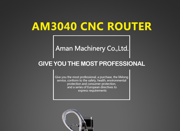CNC router for marble engraving 3040 4 axis 3d cnc router High precision AMAN3040 cnc carving machine