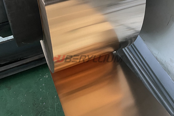 Hard Temper C17200 Alloy Strips For Bell Relay Contract Spring