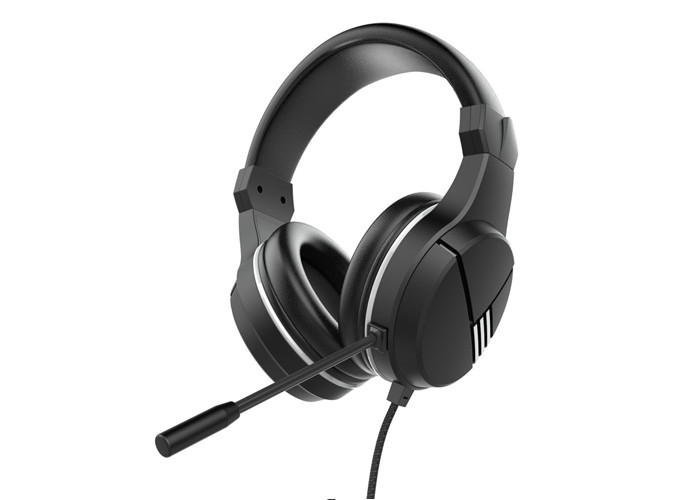 Deep Bass PC Gaming Headphone With Mic 1.2m Cable Easy Volume Control