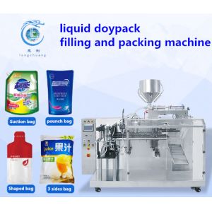 Washing Liquid Stand-Up Pouch Packing Machine Detergent Packing Machine Shampoo