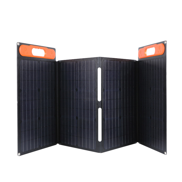 Monocrystalline Solar Panel Charger 120W Portable Foldable Solar Charger For Power Station