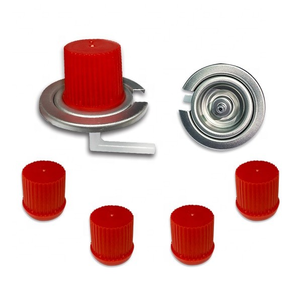 Buna Inner Gasket Butane Gas Valve with Special Stem and Stainless Steel Spring