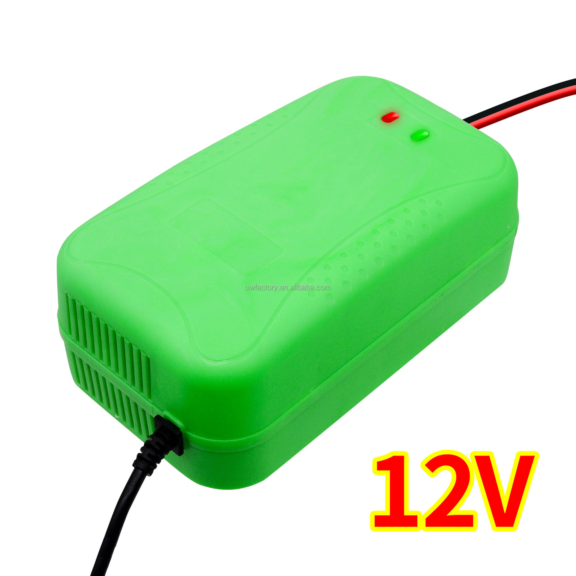 12V 24V Car Battery Charger Maintenance-Free Trickle Charger with 90% Charging Efficiency and 125W Output Power