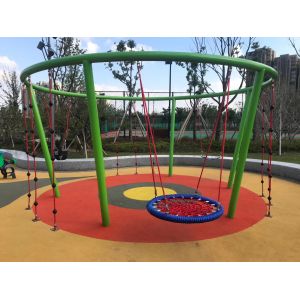 Bird Nest Swing Playground Accessories Swing Button With Chain