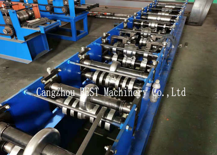 Roof 350H Steel Ridge Cap Roll Forming Machine With PLC Control , CE / ISO