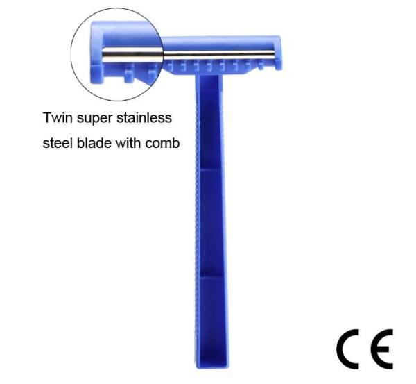 High Quality Stainless Steel Sharp Shaver Plastic Handle Popular Disposable
