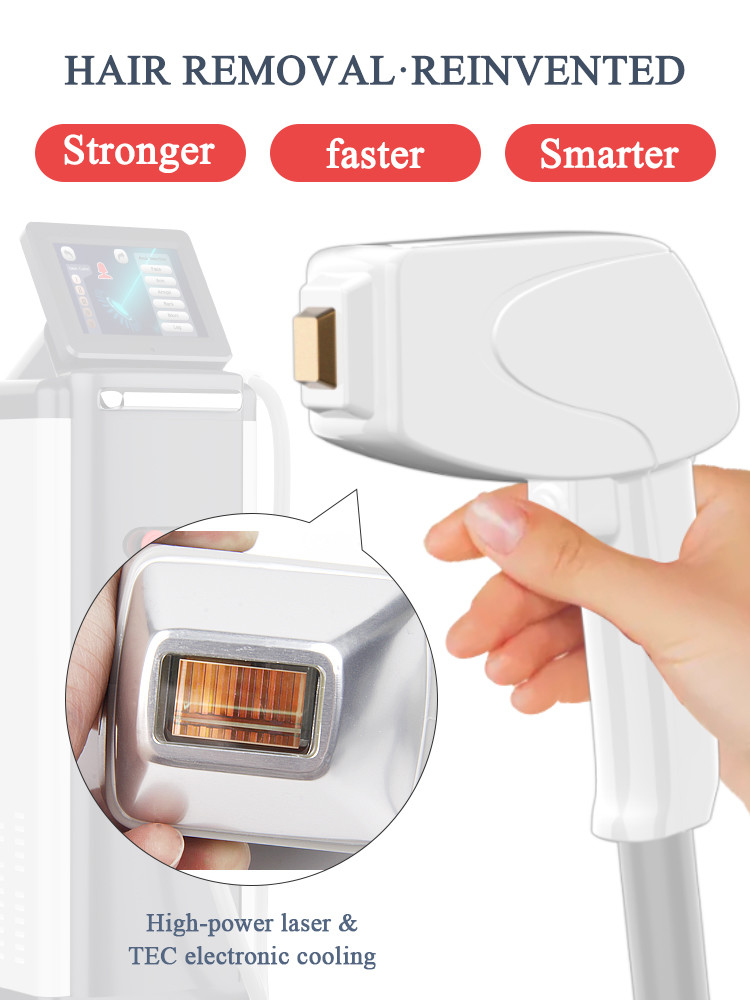 2000W Hair Removal Diode Laser 755 808 1064 / Diode Laser Hair Removal