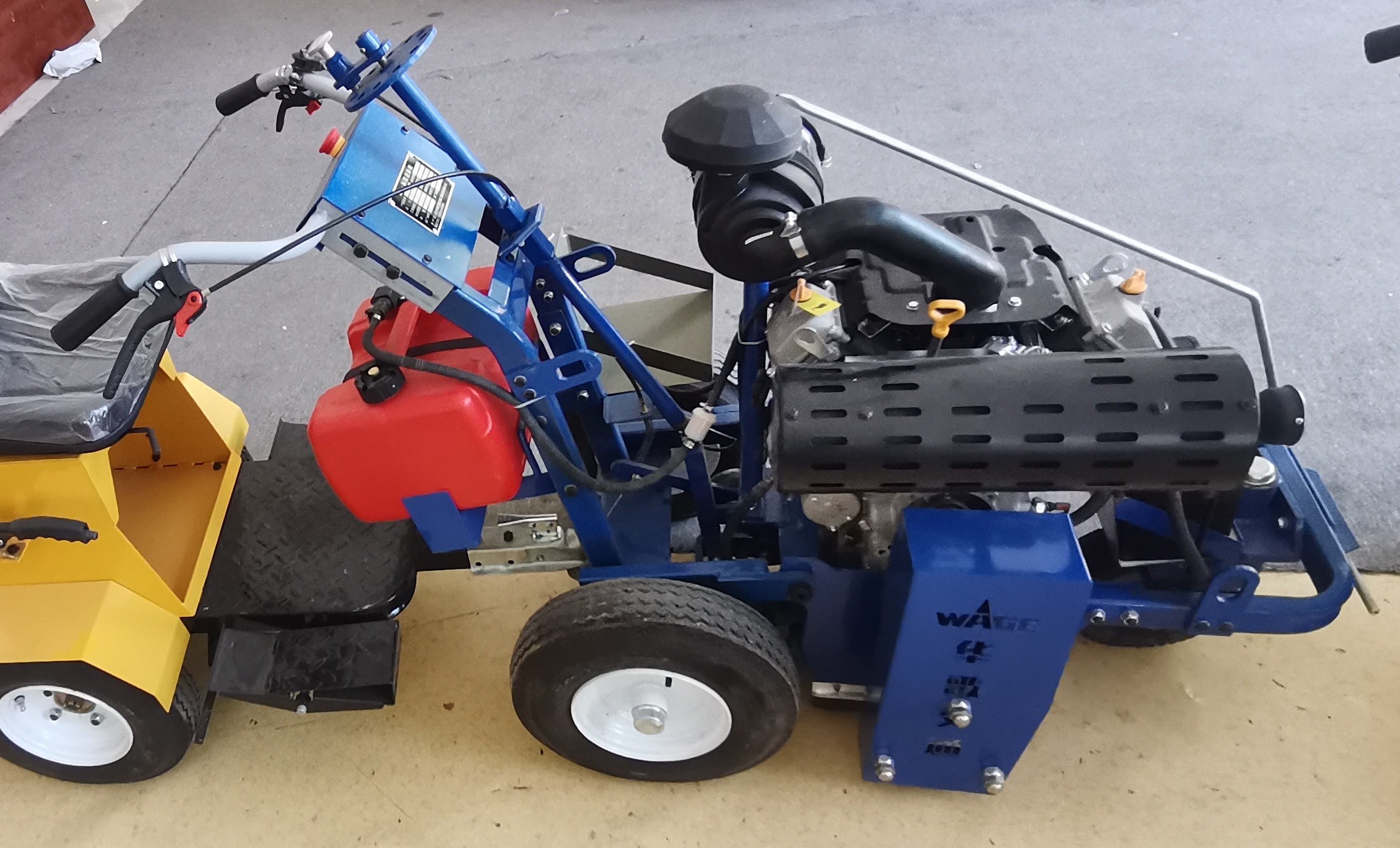 PCD Grinding Road Marking Removal Machine Pavement Marking Removal Equipment OEM