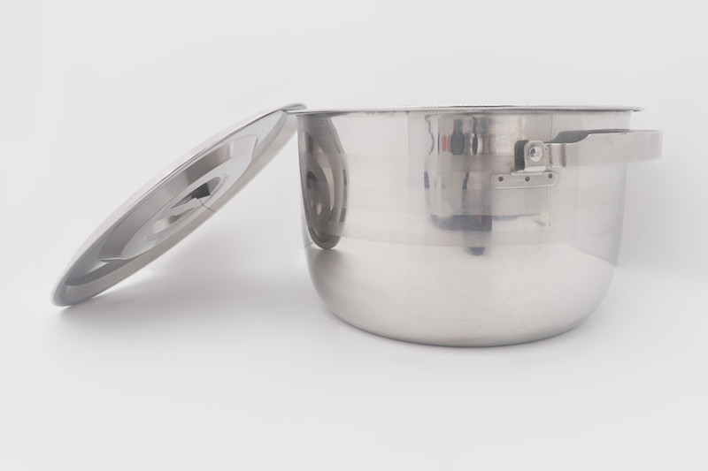 4pcs Soup Bowl No Magenic 24cm Stainless Steel Cooking Pot