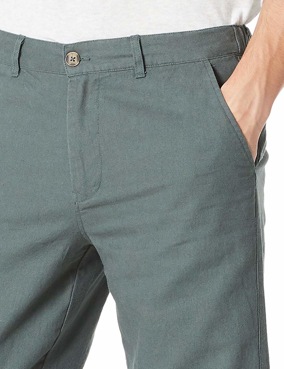 Stylish Lightweight Mens Cotton Linen Trousers Size 32~Size 48 Mens Pants