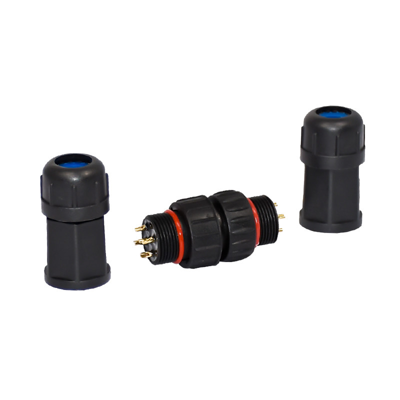 5pins Waterproof Cable Connector M19 600V 20A IP67 Ebike Electrical Connectors