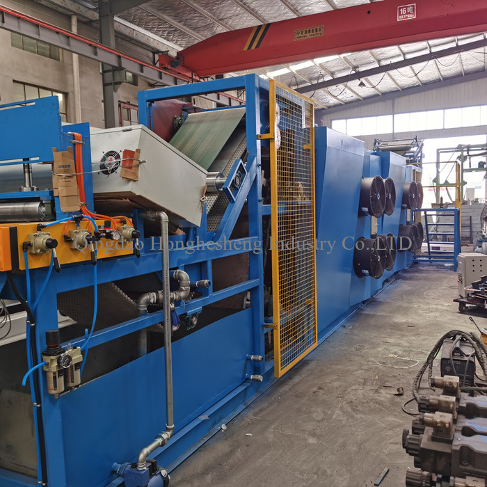 Automatic Mesh Belt Type Batch Off Cooler 400m/Min For Rubber Sheet