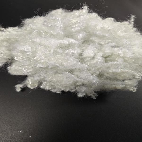 Quality HCS 7D*64mm Regenerated Hollow Conjugated Siliconized Polyester Staple Fiber for sale