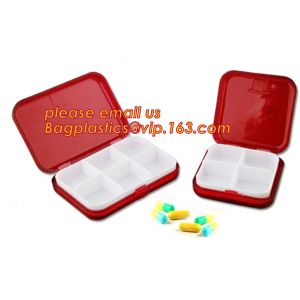 Premium 31 compartments plastic keyboard pill box for a month, Round Shape Pill