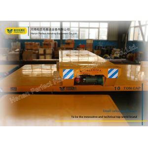 Precision Tubes Rail Transfer Cart / Material Handling Trolley Four Wheels