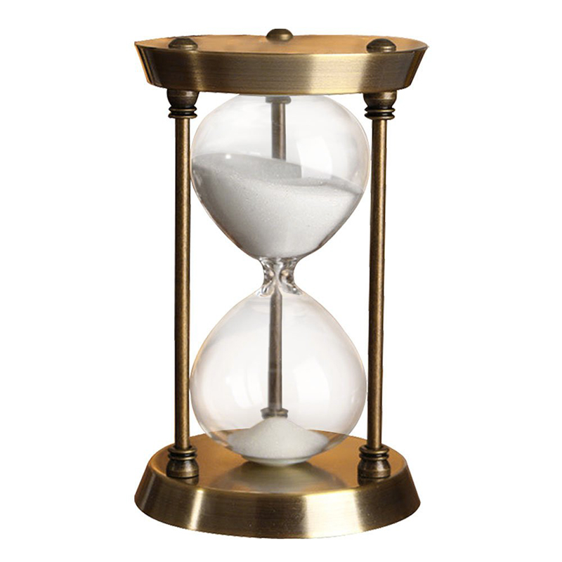Metal Vintage Hourglass Customized Retro Hourglass Sand Timer