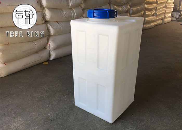 Rectangular Shape Plastic Water Dosing Tank 80 L Roto Molded Poly Material