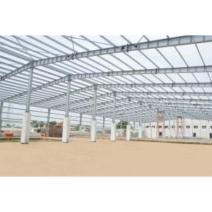 Customized Galvanized Prefabricated Steel Structure Building with Strength Bolt