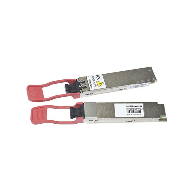 1310nm 100G QSFP28 ER4 Lite 40km Optical Transceiver Module Duplex LC