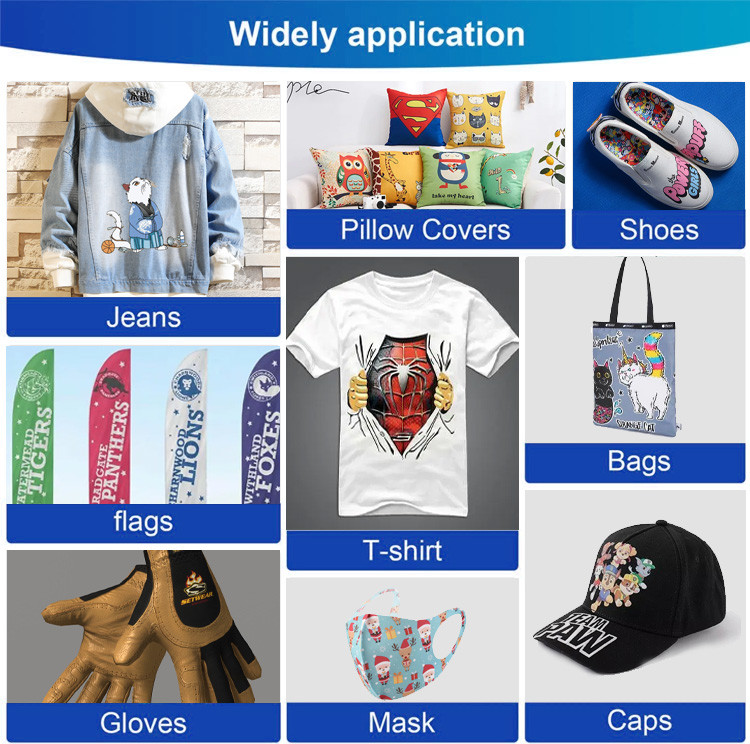 T- Shirt PET Roll DTF Heat Transfer Film Printing 0.3mpa